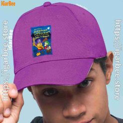 2 ripple junction garfield arrr purple hat men