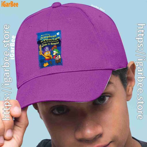 2 ripple junction garfield arrr purple hat men