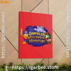 2 ripple junction garfield halloween adventure red canvas