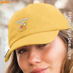 3 garfield birthday elebrating big chest yellow hat