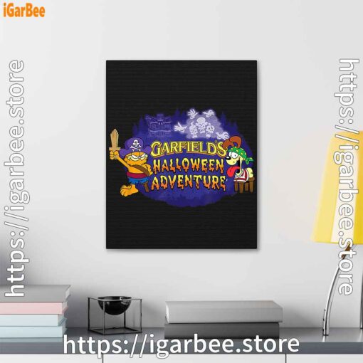 3 ripple junction garfield halloween adventure black canvas