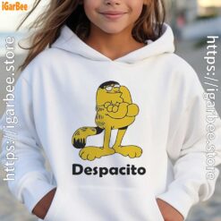 despacito garfield peter griffin girl hoodie white