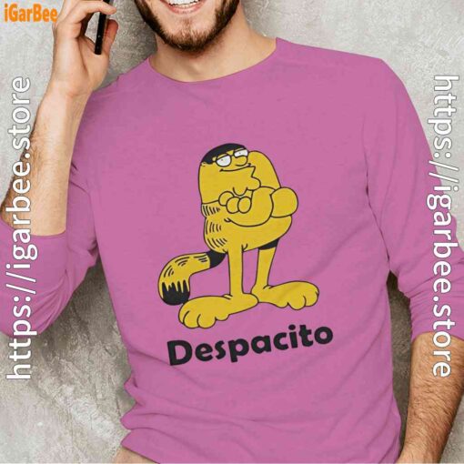 despacito garfield peter griffin male with pink long sleeve