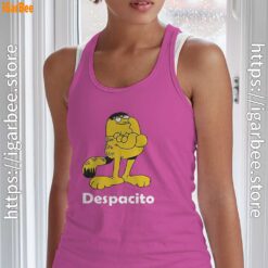 despacito garfield peter griffin pink tank top women
