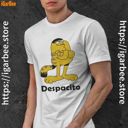 despacito garfield peter griffin white men shirt