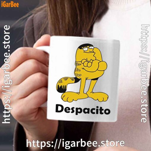 despacito garfield peter griffin white mug