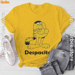 despacito garfield peter griffin yellow tee shirt