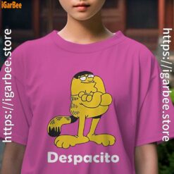 despacito garfield peter griffin youth girl pink t shirt