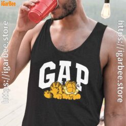 gap garfield black men tank tops