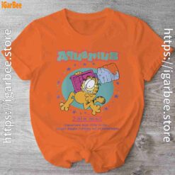 garfield aquarius orange shirt