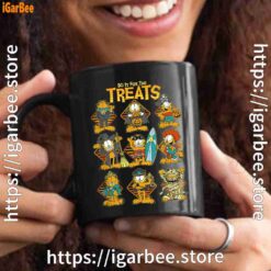 garfield halloween costumes grid do it for the treats black mug 15oz