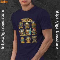 garfield halloween costumes grid do it for the treats navy men shirt