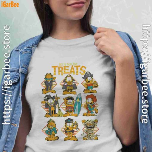 garfield halloween costumes grid do it for the treats white shirts for women