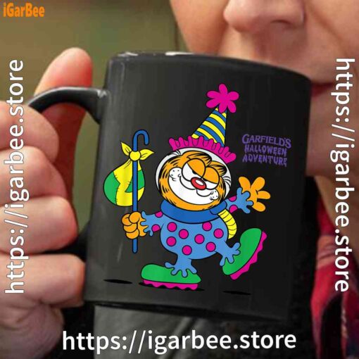 garfield just have knack for comedy halloween black coffee mug 11oz