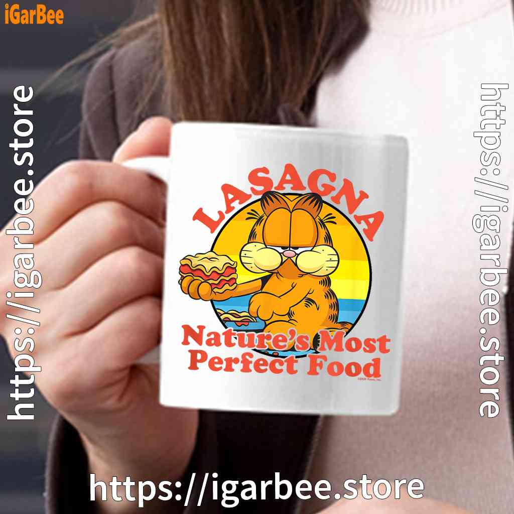 garfield lasagna natures most perfect food white mug oz garfield lasagna natures most perfect food white mug oz