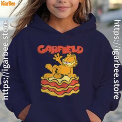 garfield lasagna slice pose girl nany hoodie