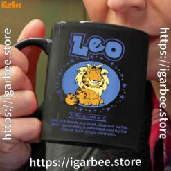 garfield leo zodiac sign horoscope humor black coffee mug