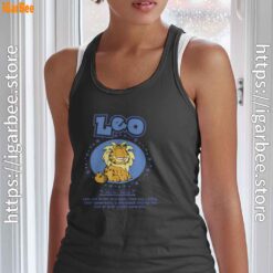 garfield leo zodiac sign horoscope humor black women tank top