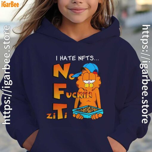 garfield nft girl nany hoodie
