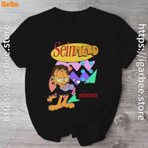 garfield seinfeld black shirt