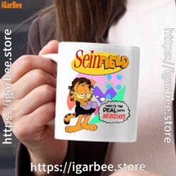 garfield seinfeld white mug