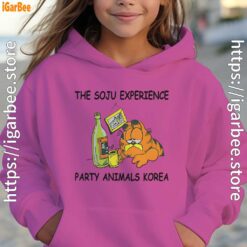 garfield soju kids girl pink hoodies
