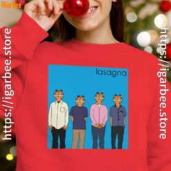 garfield weezer red kid girl sweatshirts