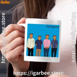 garfield weezer white mug