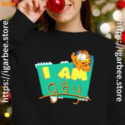 gay garfield black girl sweatshirts