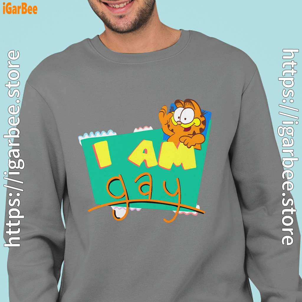gay garfield men gray sweatshirts gay garfield men gray sweatshirts