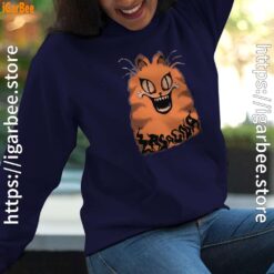 hausu garfield navy women hoodies