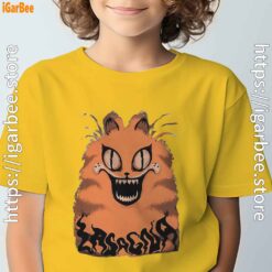 hausu garfield yellow t shirt for kid boy