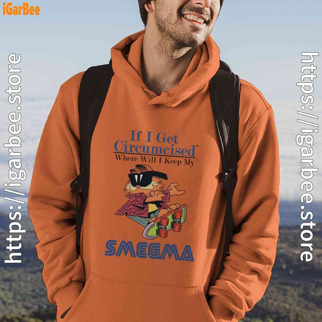 if i get circumcised garfield orange men hoodie if i get circumcised garfield orange men hoodie