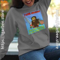 love celibacy garfield women gray hoodies