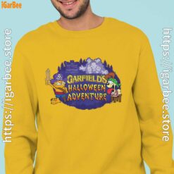 ripple junction garfield halloween adventure man with yellow sweatshirt