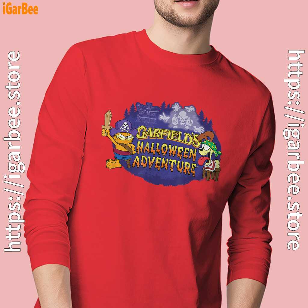 ripple junction garfield halloween adventure men with red long sleeve ripple junction garfield halloween adventure men with red long sleeve