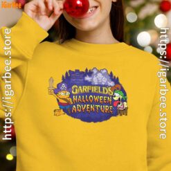 ripple junction garfield halloween adventure yellow youth girl sweatshirt