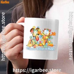 1 christmas garfield bright holidays white mug 15oz