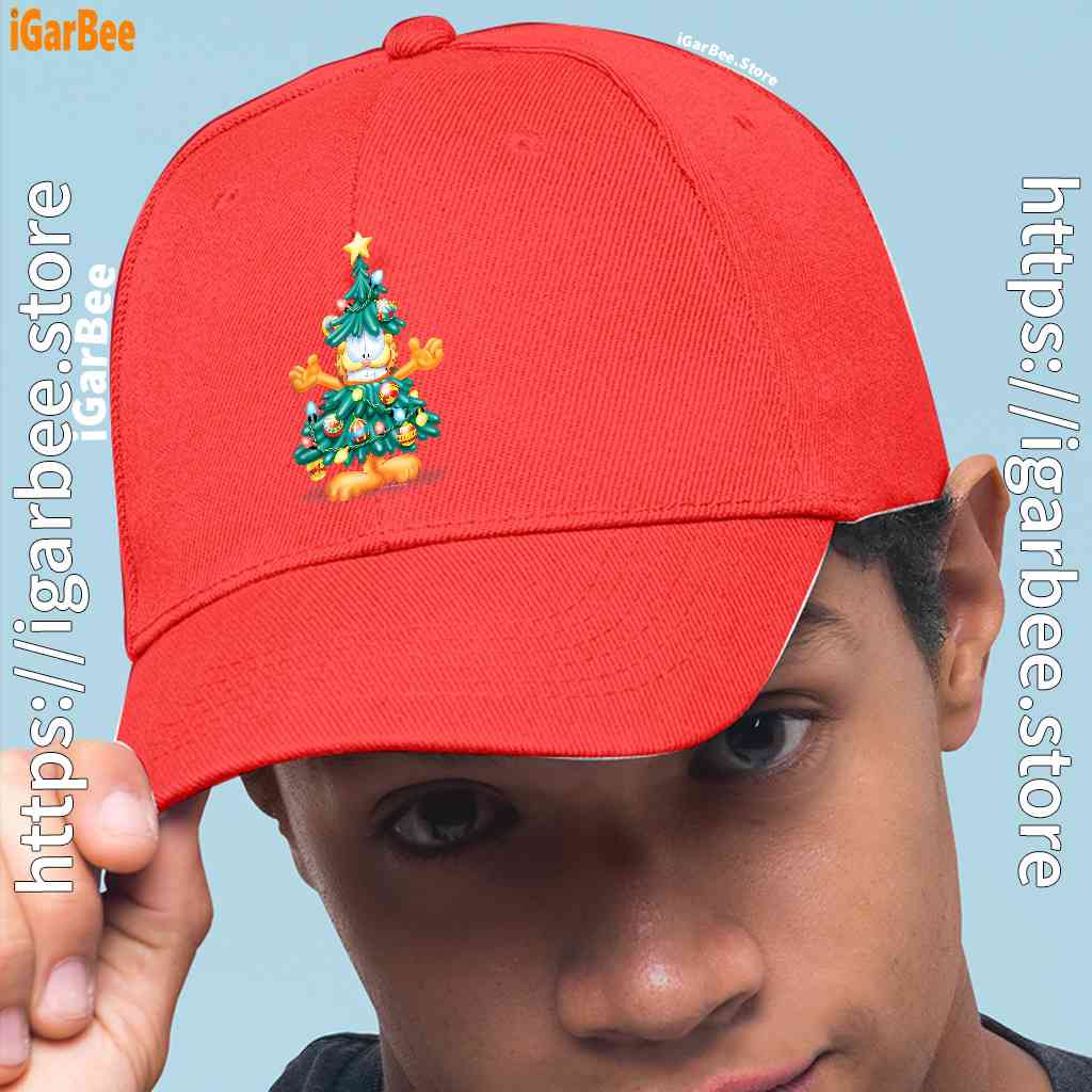 garfield christmas tree red hat garfield christmas tree red hat