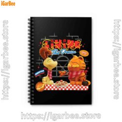 1 garfield movie living dream odie pasta black notebook