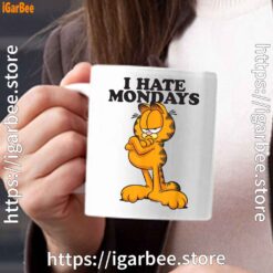 1 hate mondays garfield white mug 15oz