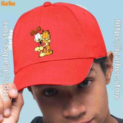 1 ripple junction garfield odie hugging red hat