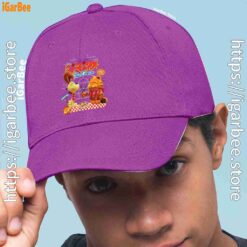 2 garfield movie living dream odie pasta purple hat men