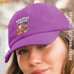3 christmas garfield holiday cheer odie purple hat