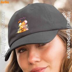 3 garfield group hug women black hat