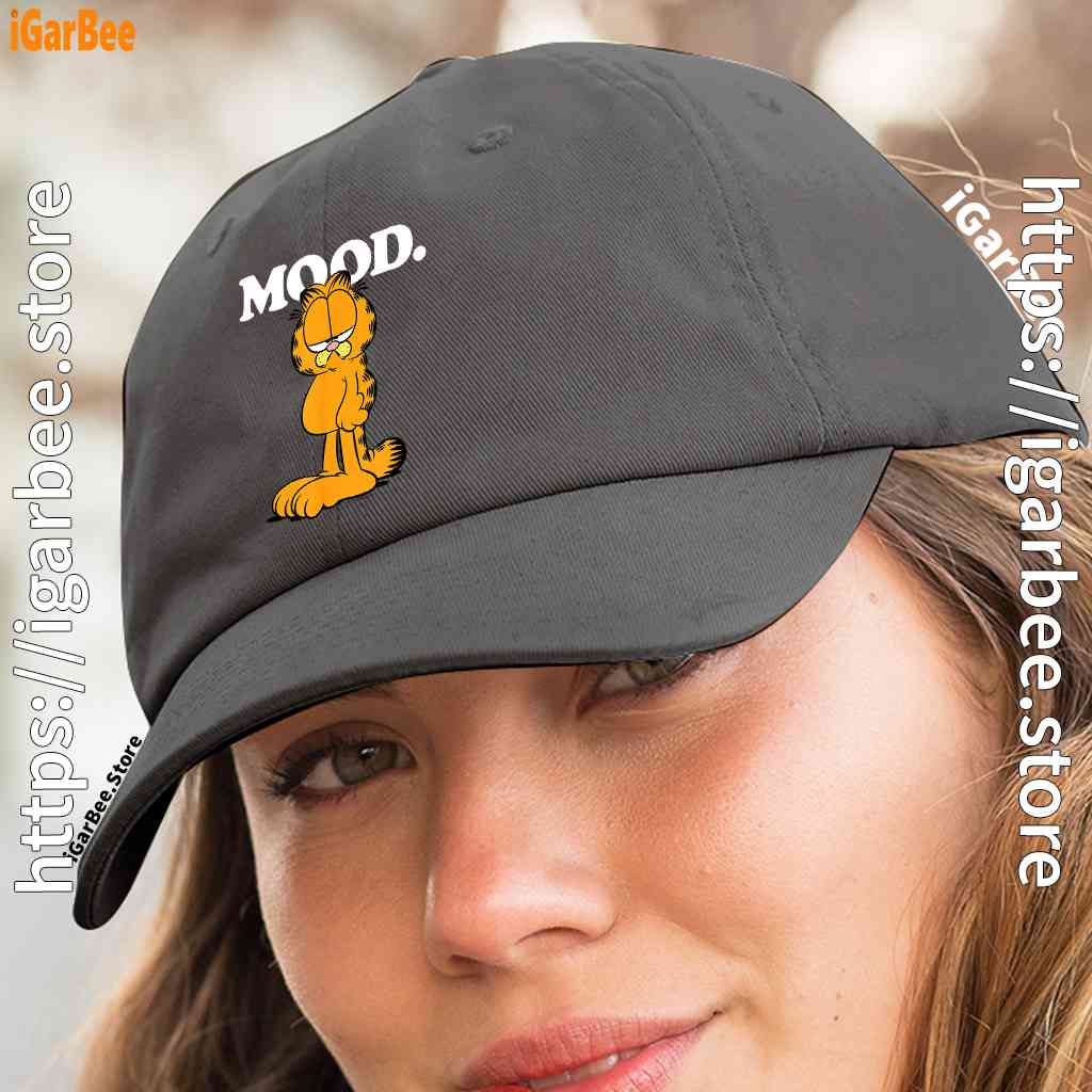 garfield mood too tired to care women black hat garfield mood too tired to care women black hat