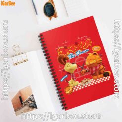 3 garfield movie living dream odie pasta red notebook