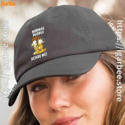 3 garfield normal people scare me women black hat