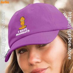 3 hate mondays garfield are just nature’s way of ruining my life purple hat