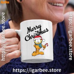 4 garfield merry christmas white coffee mug 11oz